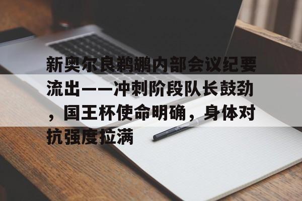 爱游戏娱乐-新奥尔良鹈鹕内部会议纪要流出——冲刺阶段队长鼓劲,国王杯使命明确,身体对抗强度拉满的简单介绍